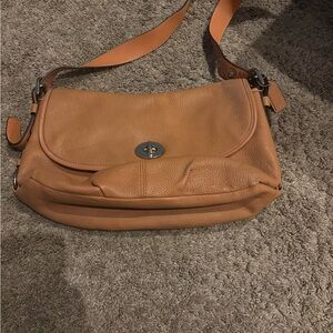 Coach Tan Leather Handbag